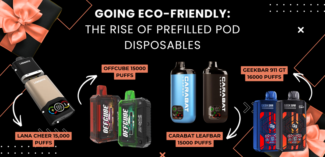 Going Eco-Friendly: The Rise of Prefilled Pod Disposables