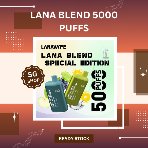 Lana Blend Special Edition 5000 Puffs Disposable Vape All Flavors