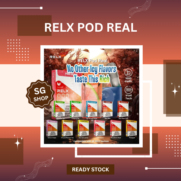 Authentic RELX Pod Pro 2 packaging and cartridge showing genuine anti-counterfeit QR code