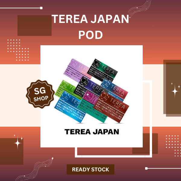 Authentic TEREA Japan pods packaging for IQOS ILUMA devices showing premium flavor varieties