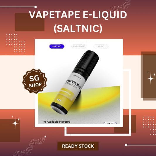 Vapetape Saltnic 15ml e-liquid bottle with premium flavor packaging for pod systems